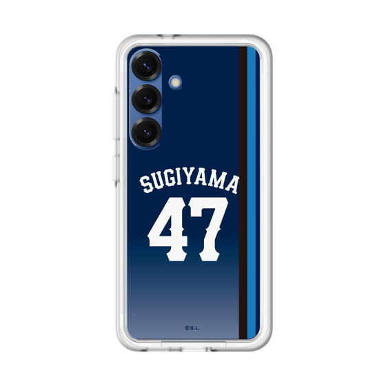 スリムプロテクションプレミアムケース［ 埼玉西武ライオンズ- #47 SUGIYAMA - ビジター ］