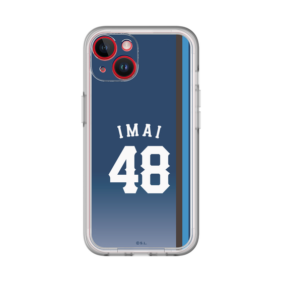 スリムプロテクションプレミアムケース［ 埼玉西武ライオンズ- #48 IMAI - ビジター ］