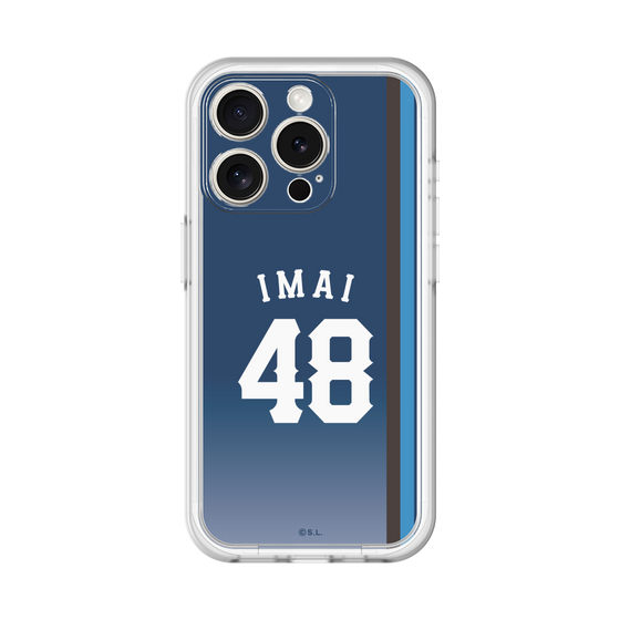 スリムプロテクションプレミアムケース［ 埼玉西武ライオンズ- #48 IMAI - ビジター ］