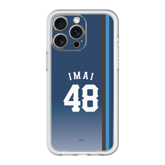 スリムプロテクションプレミアムケース［ 埼玉西武ライオンズ- #48 IMAI - ビジター ］