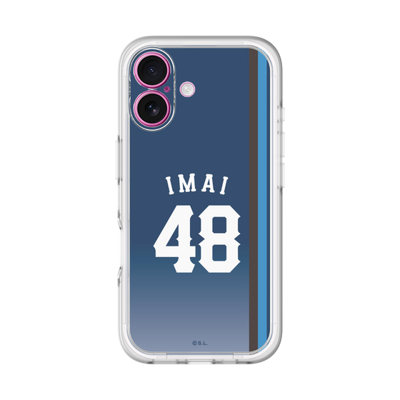 スリムプロテクションプレミアムケース［ 埼玉西武ライオンズ- #48 IMAI - ビジター ］