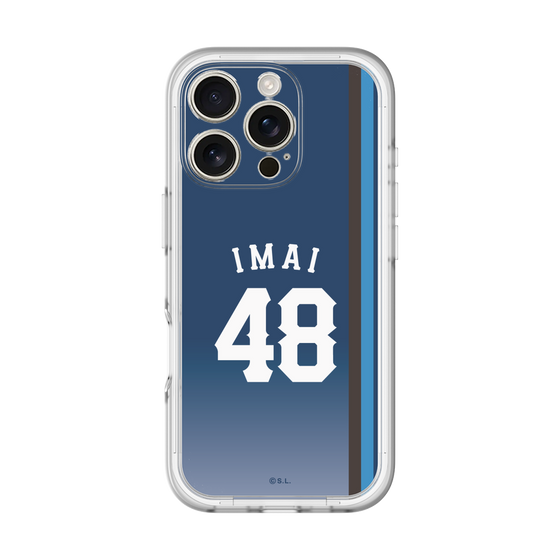 スリムプロテクションプレミアムケース［ 埼玉西武ライオンズ- #48 IMAI - ビジター ］