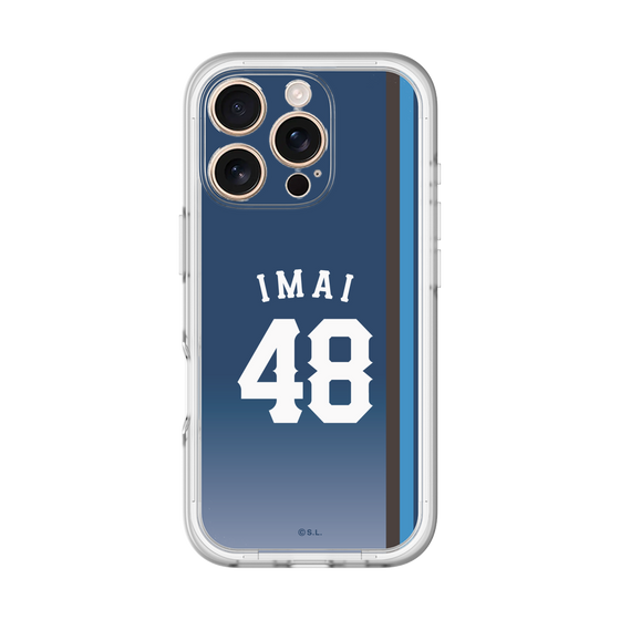 スリムプロテクションプレミアムケース［ 埼玉西武ライオンズ- #48 IMAI - ビジター ］