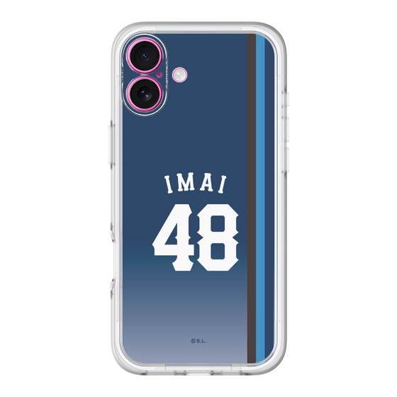 スリムプロテクションプレミアムケース［ 埼玉西武ライオンズ- #48 IMAI - ビジター ］