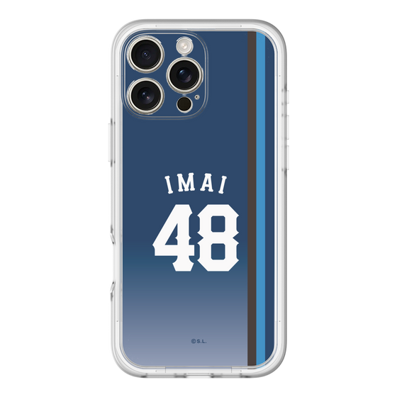 スリムプロテクションプレミアムケース［ 埼玉西武ライオンズ- #48 IMAI - ビジター ］
