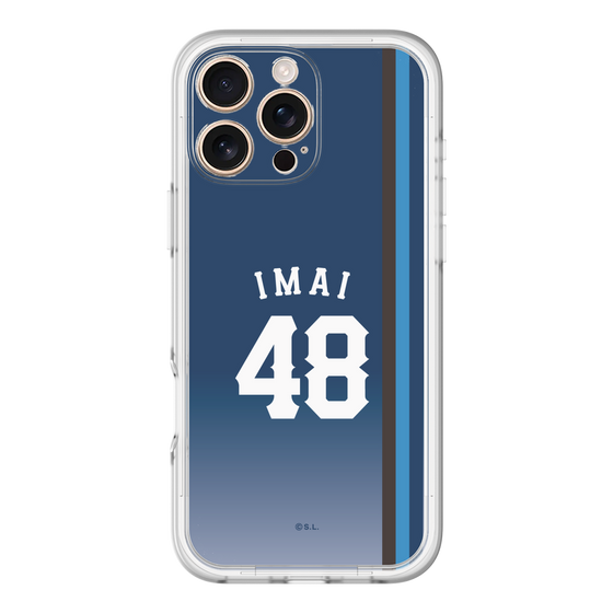 スリムプロテクションプレミアムケース［ 埼玉西武ライオンズ- #48 IMAI - ビジター ］