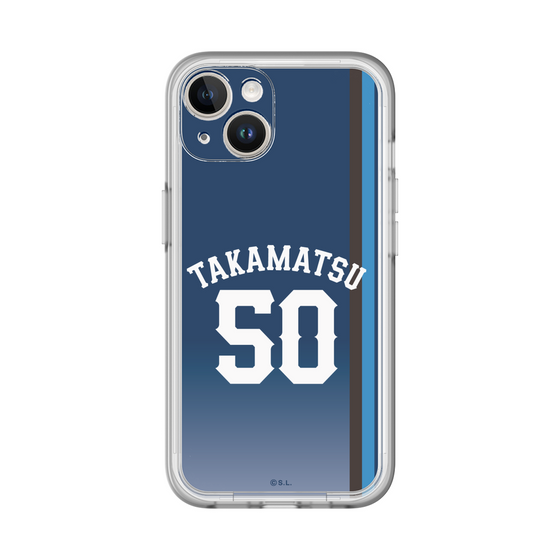 スリムプロテクションプレミアムケース［ 埼玉西武ライオンズ- #50 TAKAMATSU - ビジター ］