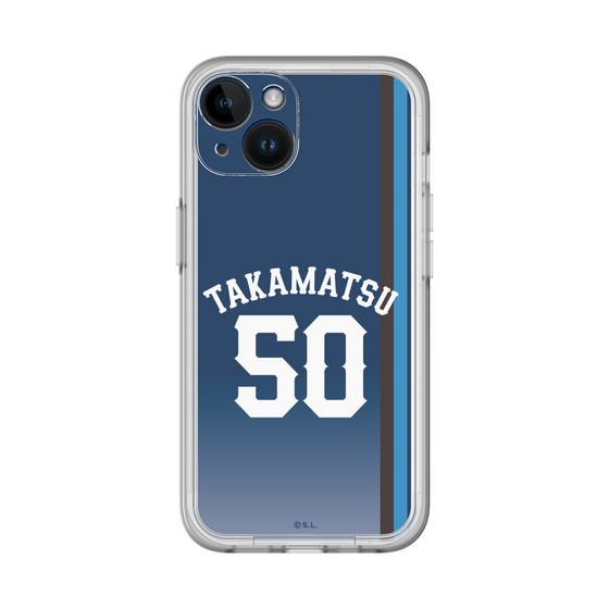 スリムプロテクションプレミアムケース［ 埼玉西武ライオンズ- #50 TAKAMATSU - ビジター ］