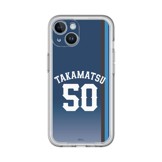 スリムプロテクションプレミアムケース［ 埼玉西武ライオンズ- #50 TAKAMATSU - ビジター ］
