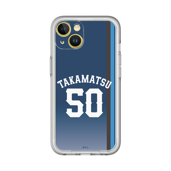 スリムプロテクションプレミアムケース［ 埼玉西武ライオンズ- #50 TAKAMATSU - ビジター ］