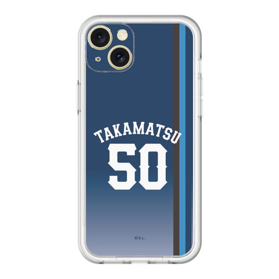 スリムプロテクションプレミアムケース［ 埼玉西武ライオンズ- #50 TAKAMATSU - ビジター ］