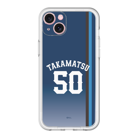 スリムプロテクションプレミアムケース［ 埼玉西武ライオンズ- #50 TAKAMATSU - ビジター ］