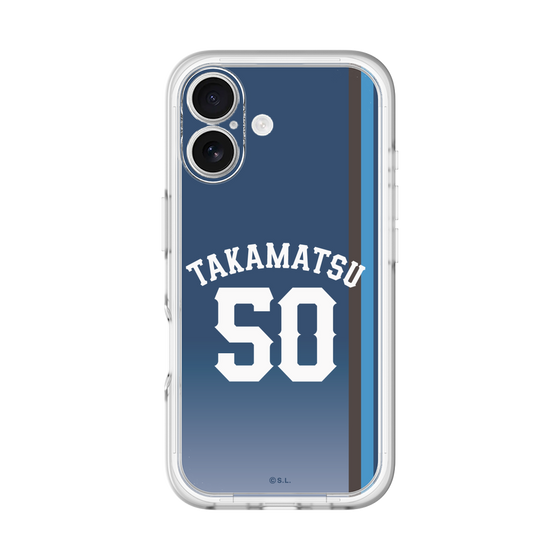 スリムプロテクションプレミアムケース［ 埼玉西武ライオンズ- #50 TAKAMATSU - ビジター ］