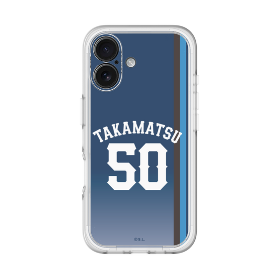スリムプロテクションプレミアムケース［ 埼玉西武ライオンズ- #50 TAKAMATSU - ビジター ］