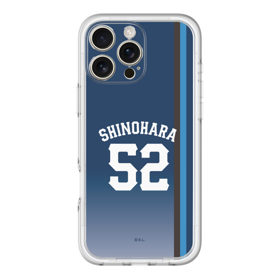 スリムプロテクションプレミアムケース［ 埼玉西武ライオンズ- #52 SHINOHARA - ビジター ］