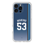 スリムプロテクションプレミアムケース［ 埼玉西武ライオンズ- #53 MAKINO - ビジター ］