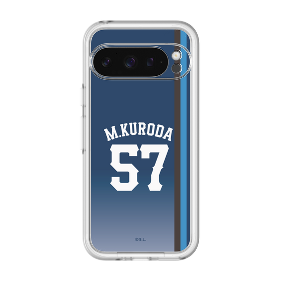 スリムプロテクションプレミアムケース［ 埼玉西武ライオンズ- #57 KURODA - ビジター ］