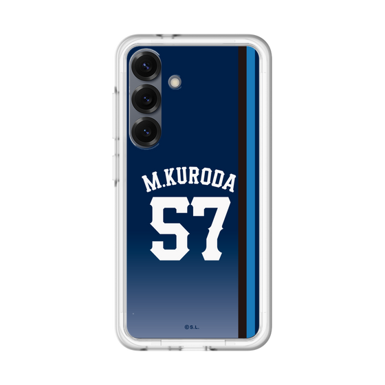 スリムプロテクションプレミアムケース［ 埼玉西武ライオンズ- #57 KURODA - ビジター ］