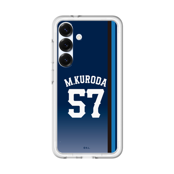 スリムプロテクションプレミアムケース［ 埼玉西武ライオンズ- #57 KURODA - ビジター ］