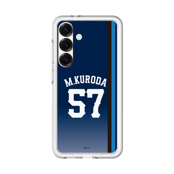 スリムプロテクションプレミアムケース［ 埼玉西武ライオンズ- #57 KURODA - ビジター ］