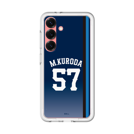 スリムプロテクションプレミアムケース［ 埼玉西武ライオンズ- #57 KURODA - ビジター ］