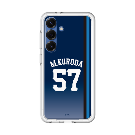スリムプロテクションプレミアムケース［ 埼玉西武ライオンズ- #57 KURODA - ビジター ］