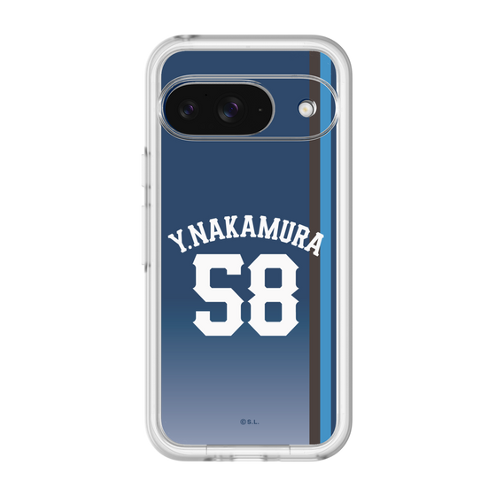 スリムプロテクションプレミアムケース［ 埼玉西武ライオンズ- #58 NAKAMURA - ビジター ］