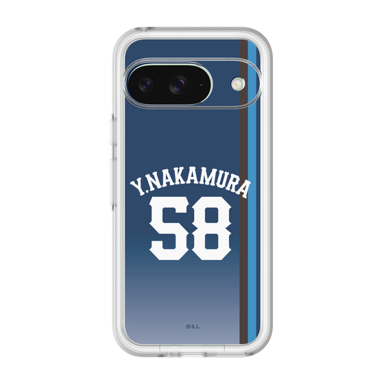 スリムプロテクションプレミアムケース［ 埼玉西武ライオンズ- #58 NAKAMURA - ビジター ］