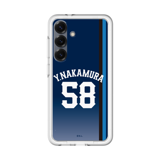 スリムプロテクションプレミアムケース［ 埼玉西武ライオンズ- #58 NAKAMURA - ビジター ］