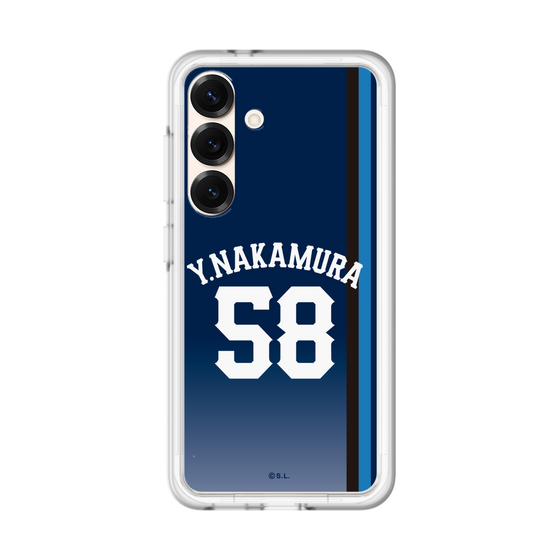 スリムプロテクションプレミアムケース［ 埼玉西武ライオンズ- #58 NAKAMURA - ビジター ］