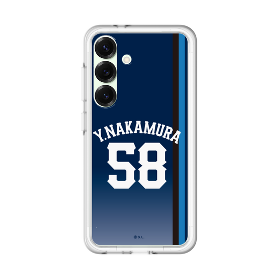 スリムプロテクションプレミアムケース［ 埼玉西武ライオンズ- #58 NAKAMURA - ビジター ］