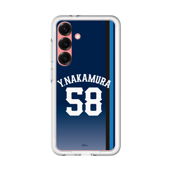 スリムプロテクションプレミアムケース［ 埼玉西武ライオンズ- #58 NAKAMURA - ビジター ］