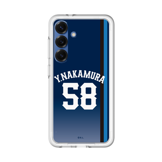 スリムプロテクションプレミアムケース［ 埼玉西武ライオンズ- #58 NAKAMURA - ビジター ］