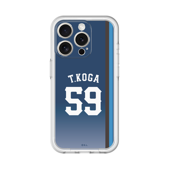 スリムプロテクションプレミアムケース［ 埼玉西武ライオンズ- #59 KOGA - ビジター ］