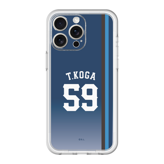 スリムプロテクションプレミアムケース［ 埼玉西武ライオンズ- #59 KOGA - ビジター ］