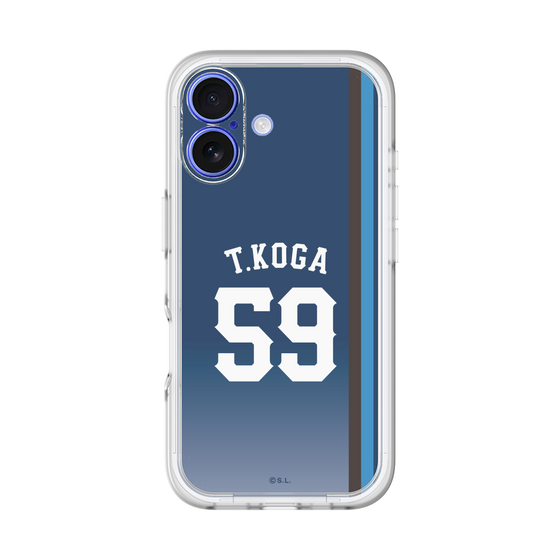 スリムプロテクションプレミアムケース［ 埼玉西武ライオンズ- #59 KOGA - ビジター ］