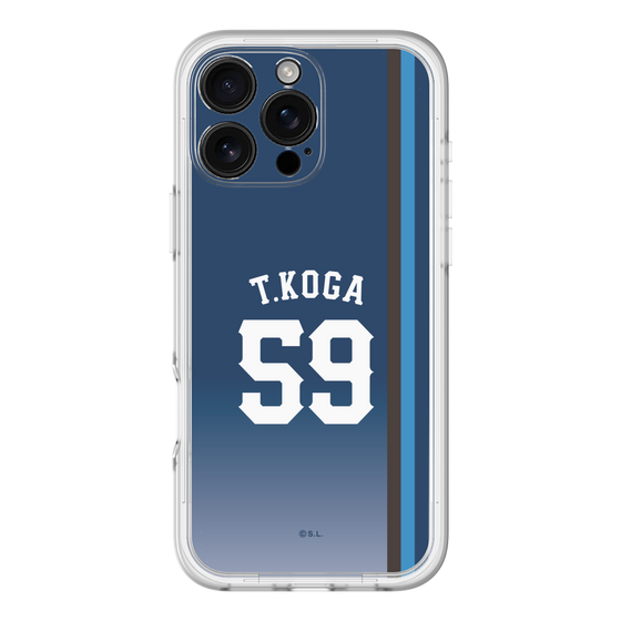 スリムプロテクションプレミアムケース［ 埼玉西武ライオンズ- #59 KOGA - ビジター ］