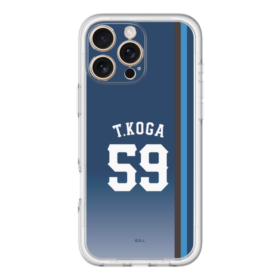スリムプロテクションプレミアムケース［ 埼玉西武ライオンズ- #59 KOGA - ビジター ］