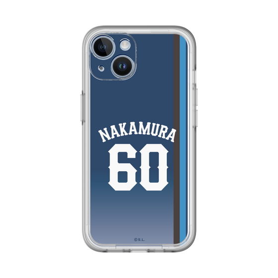 スリムプロテクションプレミアムケース［ 埼玉西武ライオンズ- #60 NAKAMURA - ビジター ］