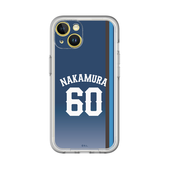 スリムプロテクションプレミアムケース［ 埼玉西武ライオンズ- #60 NAKAMURA - ビジター ］