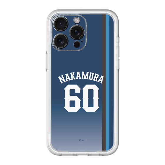 スリムプロテクションプレミアムケース［ 埼玉西武ライオンズ- #60 NAKAMURA - ビジター ］