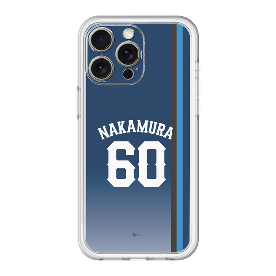 スリムプロテクションプレミアムケース［ 埼玉西武ライオンズ- #60 NAKAMURA - ビジター ］