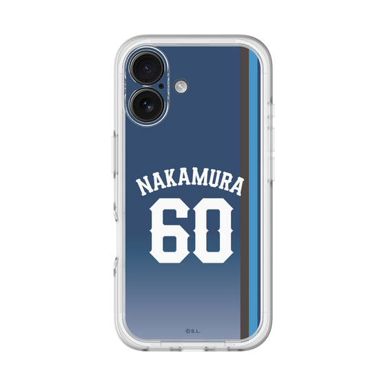 スリムプロテクションプレミアムケース［ 埼玉西武ライオンズ- #60 NAKAMURA - ビジター ］