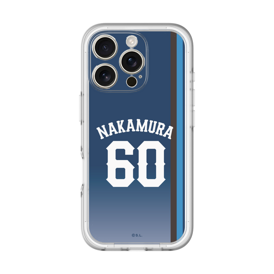 スリムプロテクションプレミアムケース［ 埼玉西武ライオンズ- #60 NAKAMURA - ビジター ］