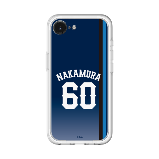 スリムプロテクションプレミアムケース［ 埼玉西武ライオンズ- #60 NAKAMURA - ビジター ］