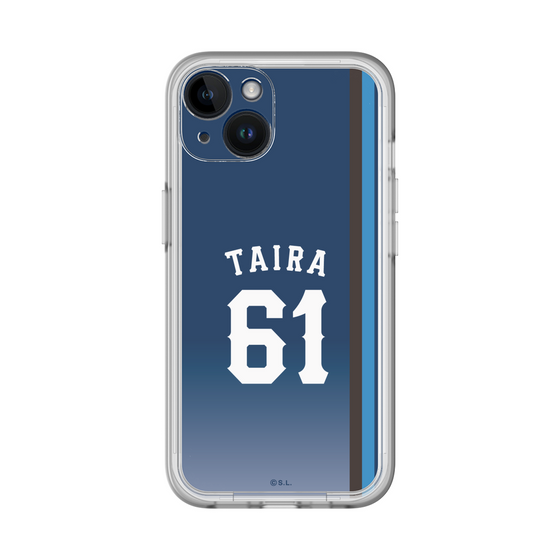 スリムプロテクションプレミアムケース［ 埼玉西武ライオンズ- #61 TAIRA - ビジター ］