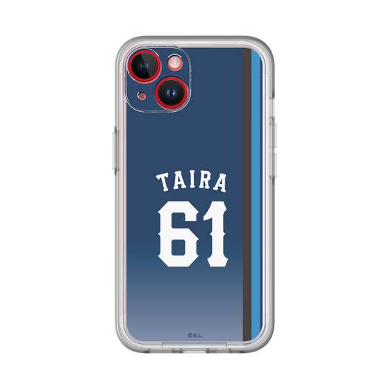 スリムプロテクションプレミアムケース［ 埼玉西武ライオンズ- #61 TAIRA - ビジター ］