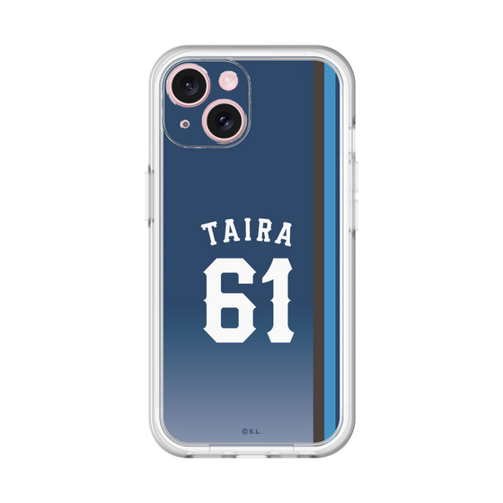 スリムプロテクションプレミアムケース［ 埼玉西武ライオンズ- #61 TAIRA - ビジター ］