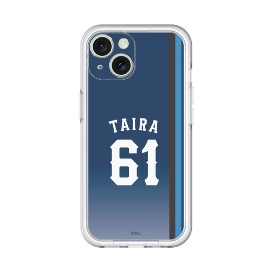スリムプロテクションプレミアムケース［ 埼玉西武ライオンズ- #61 TAIRA - ビジター ］