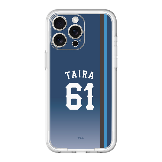 スリムプロテクションプレミアムケース［ 埼玉西武ライオンズ- #61 TAIRA - ビジター ］
